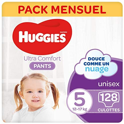 Pampers Baby-Dry Taille 3, 104 couches, jusqu'à 12 heures de protection  complète contre les fuites, 6-10 kg : : Bébé et Puériculture